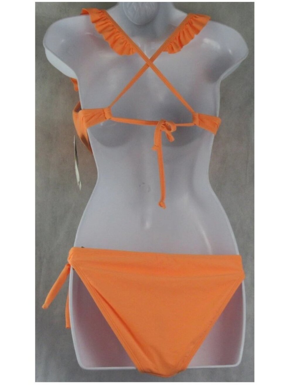 Salt + Cove Juniors 2-Piece Push-Up Underwire Bikini Swimsuit Set, Peach - Picture 2 of 6